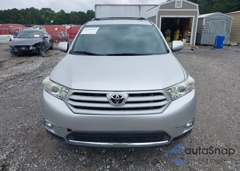 2013 Toyota Highlander Se V6 from USA, damaged, VIN 5TDZK3EH4DS113437